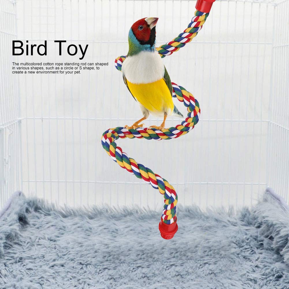 Amazon | インコ 鳥用 ロープパーチ 鳥用止まり木 インコ ロープパーチ